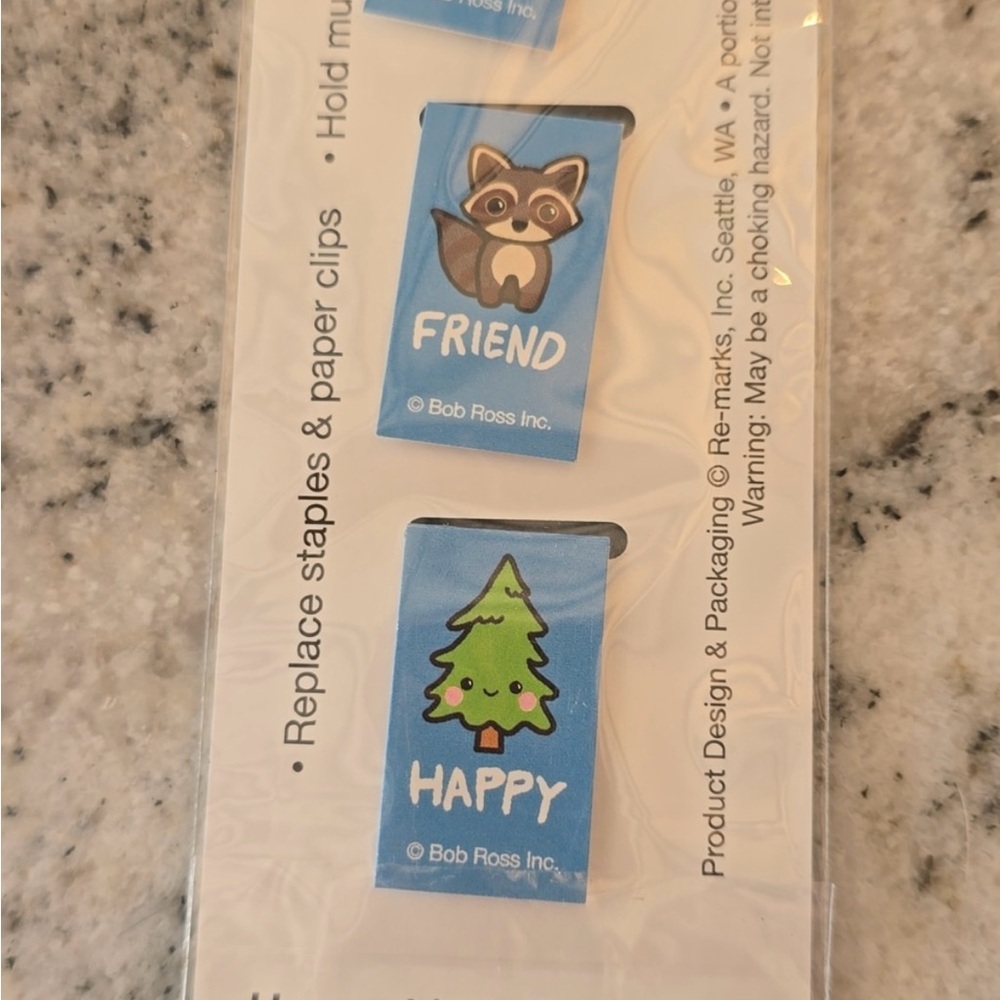 Bob Ross Page Clips Bookmarks - Picture 5 of 5